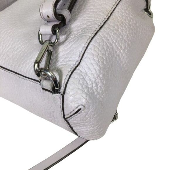 Michael Kors Viv Extra-Small Pebbled Leather Backpack Lavender Mist Soft Lylac - Picture 6 of 15